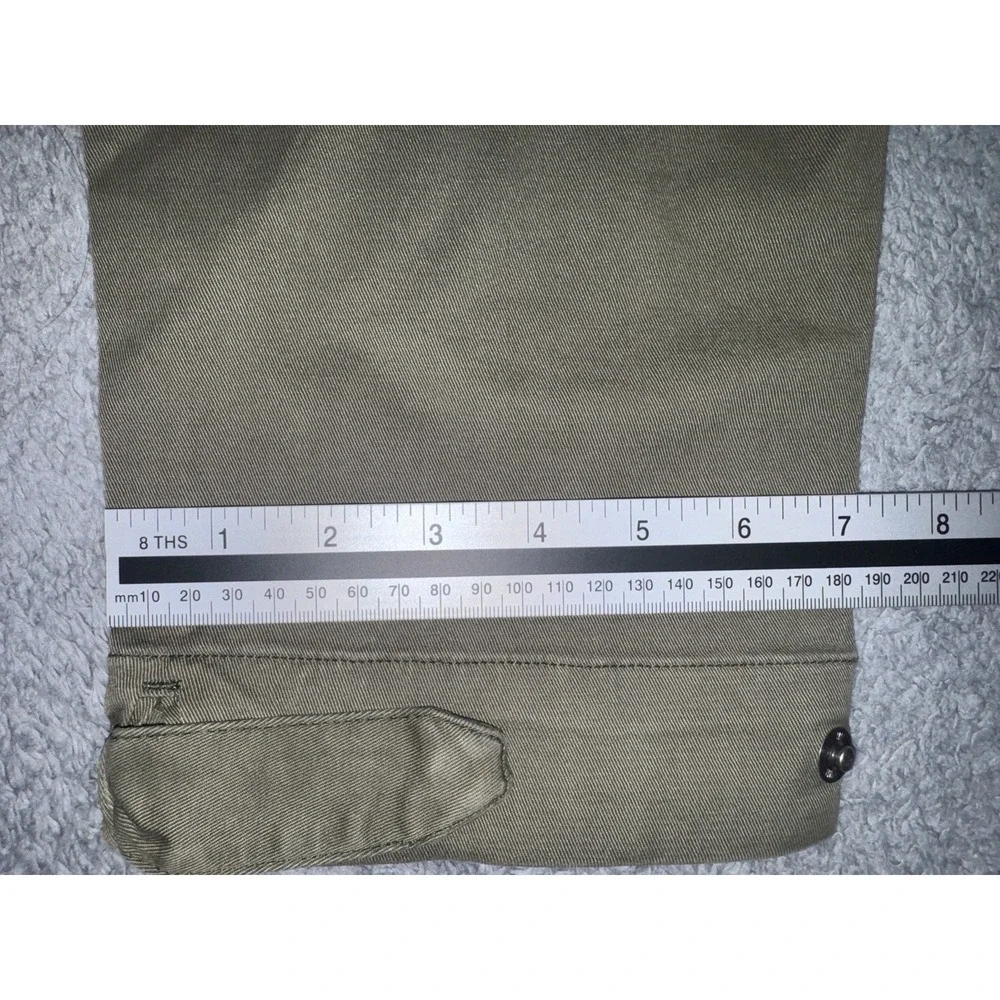 DU/ER Men's 38x30 Live Free Adventure Pants Loden Green Cargo Technical Fabric